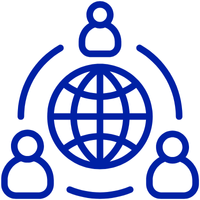 connecting people icon